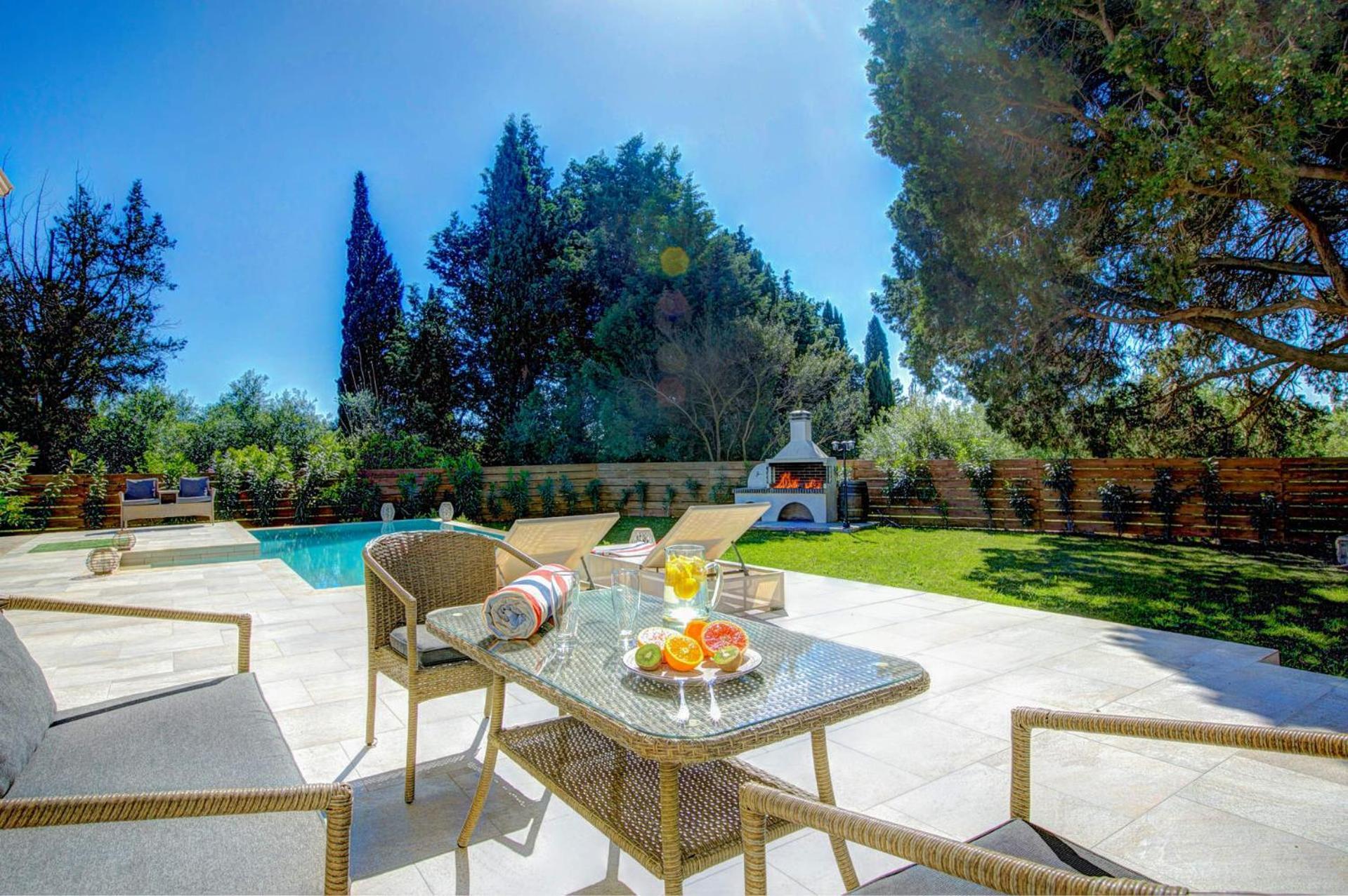 Astarte Villas - Laalu Private Villa With Pool Koukounariá Esterno foto